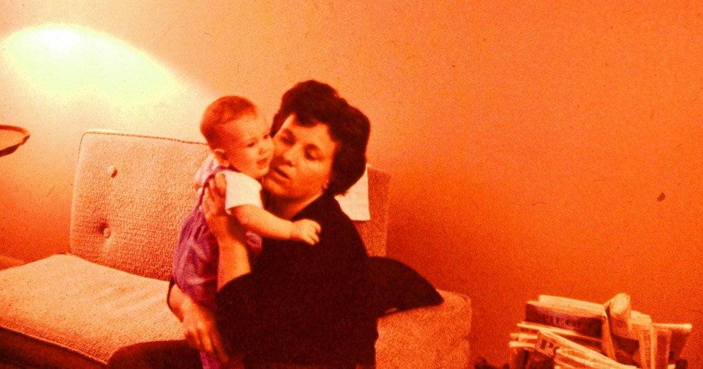 Held by my mother - 1960